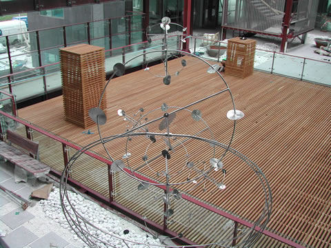 Orbiter 2006 at Sandyford Kinetic Sculpture